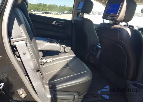 2014 Nissan Pathfinder Platinum из США, поврежденный, VIN 5N1AR2MMXEC726646